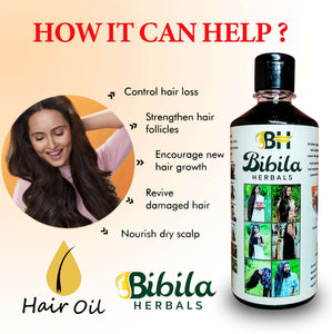 Bibila Ayurveda Herbal Hair Oil